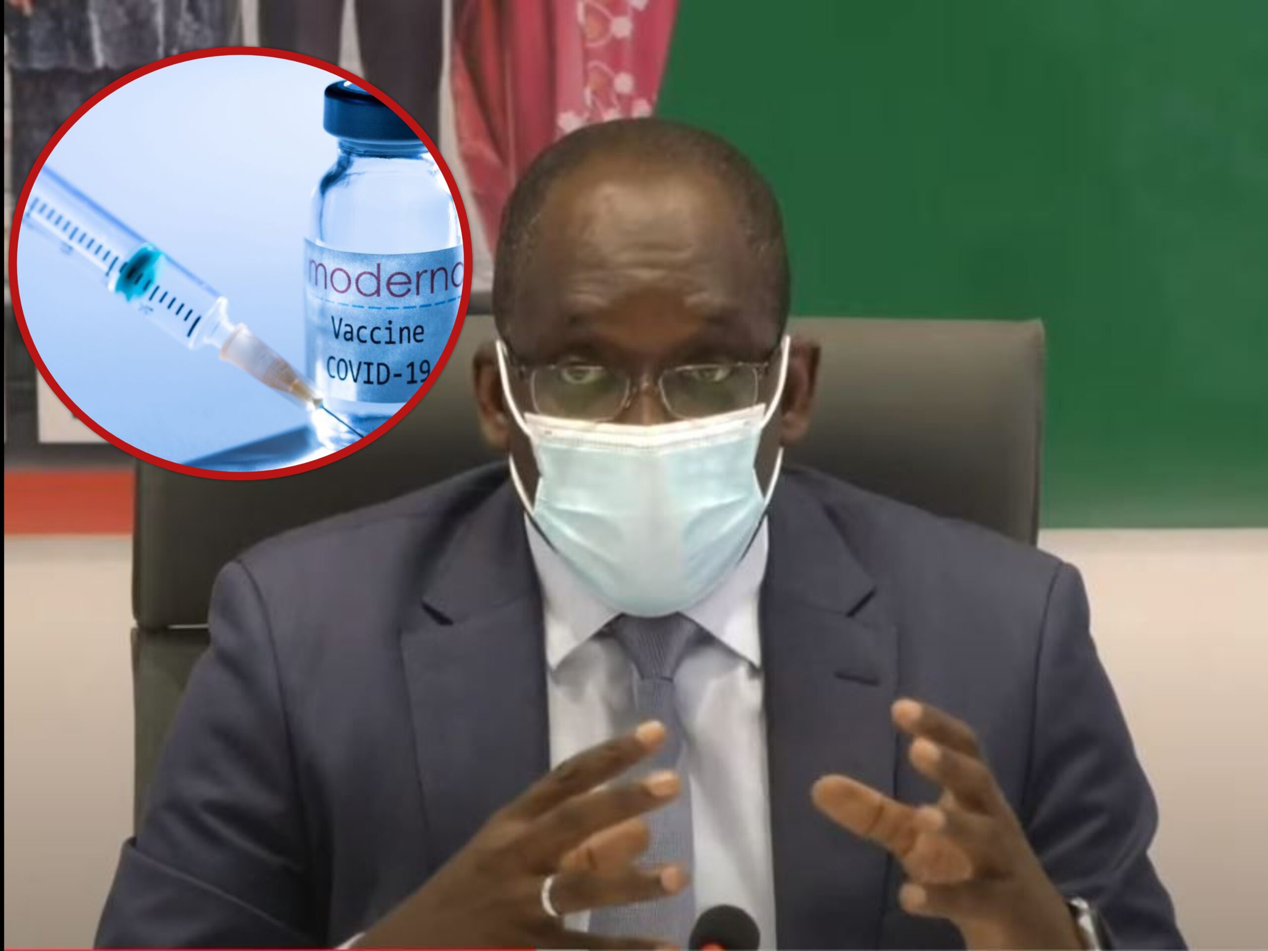 Covid-19: « Le Sénégal n’a pas choisi le vaccin de Moderna…du tout ! », selon Diouf Sarr (Senego Tv)