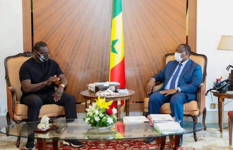 Palais : Macky Sall reçoit Omar Sy