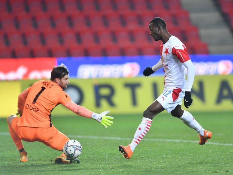 Abdallah Sima décisif avec Slavia: Le jeune attaquant sénégalais a inscrit son 10e but de la saison