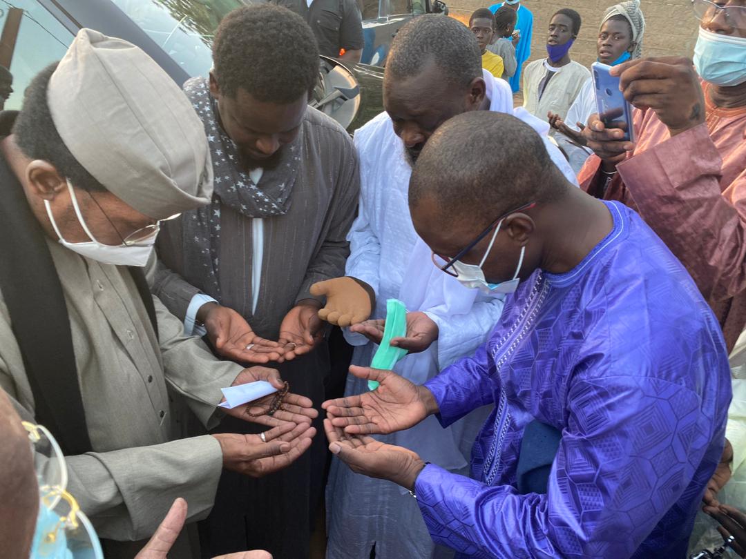 Condoléances : En images, la visite de Ousmane Sonko à Darou Mousty (10 Photos)