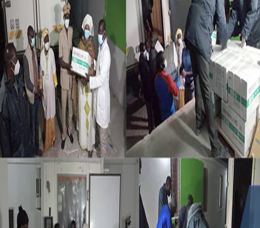 Coronavirus : Saint-Louis réceptionne 6.343 doses de vaccin contre la Covid-19.