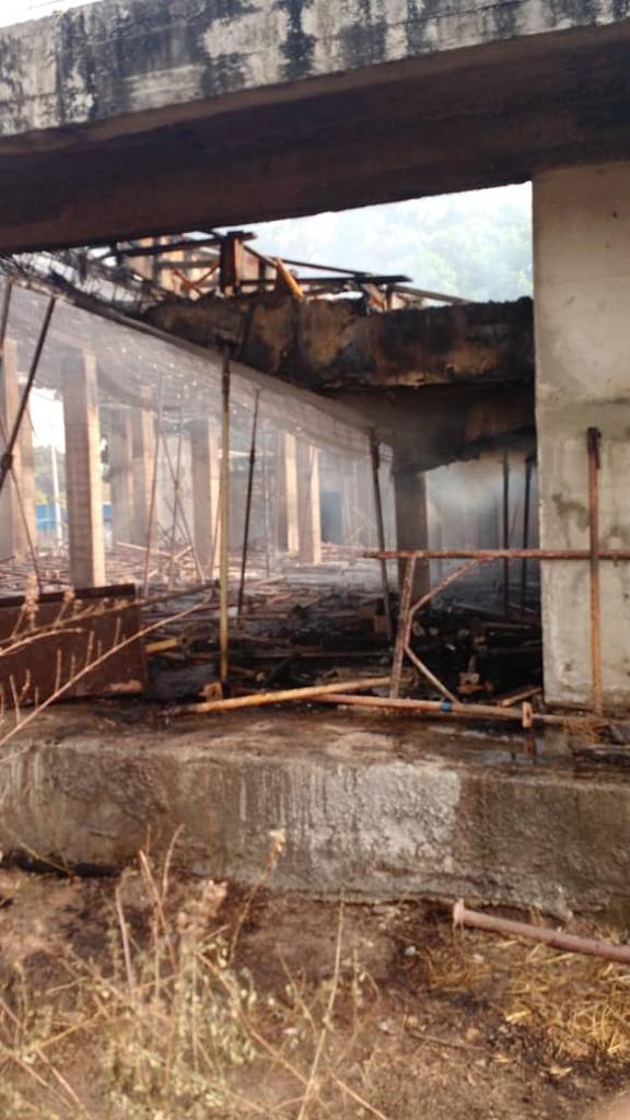 Urgent- Les chantiers de l’Université Assane Seck de Ziguinchor brulés (photos)