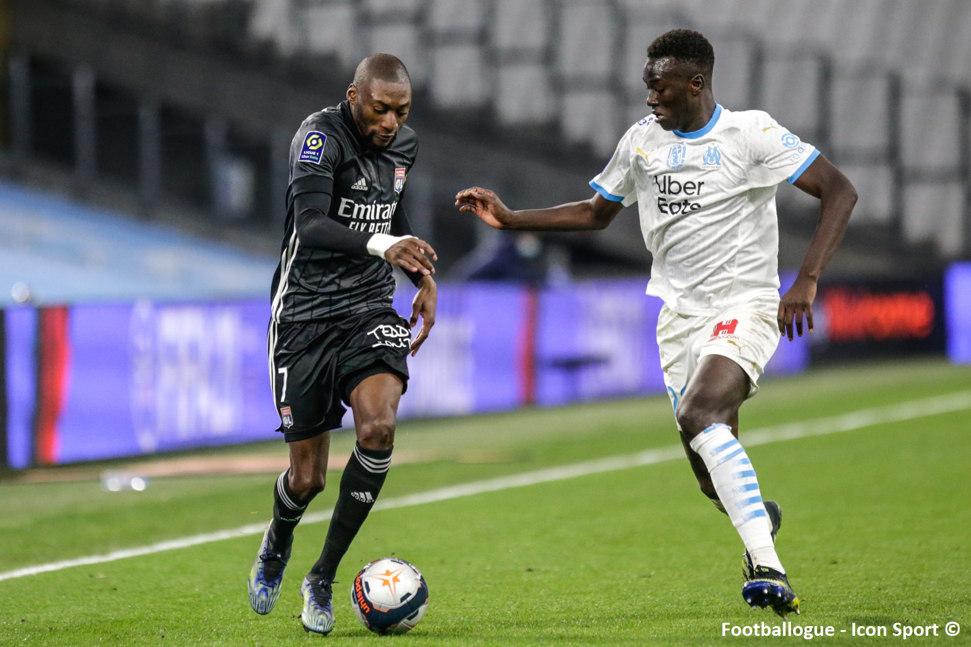 Ligue 1: Marseille et Lyon se quittent sur un nul