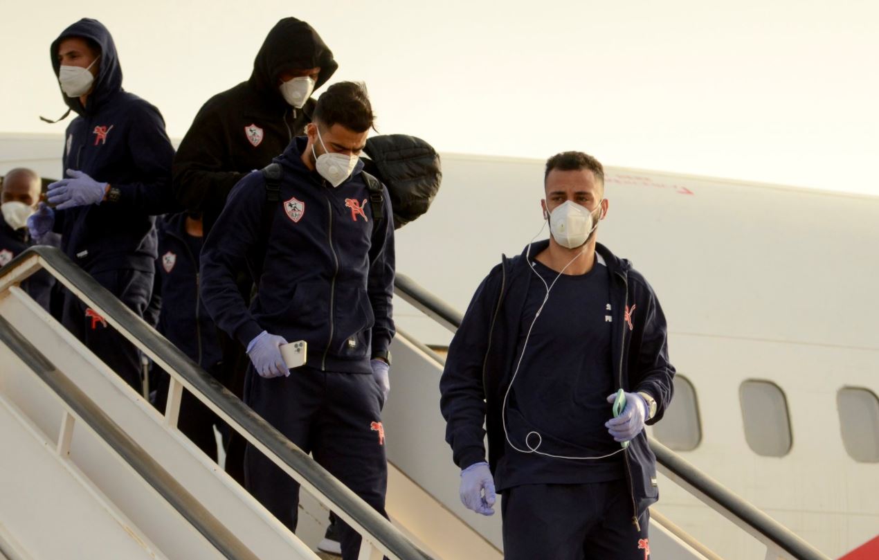 Ligue africaine des champions : Les joueurs de Zamalek sont arrivés à Dakar (Photos)