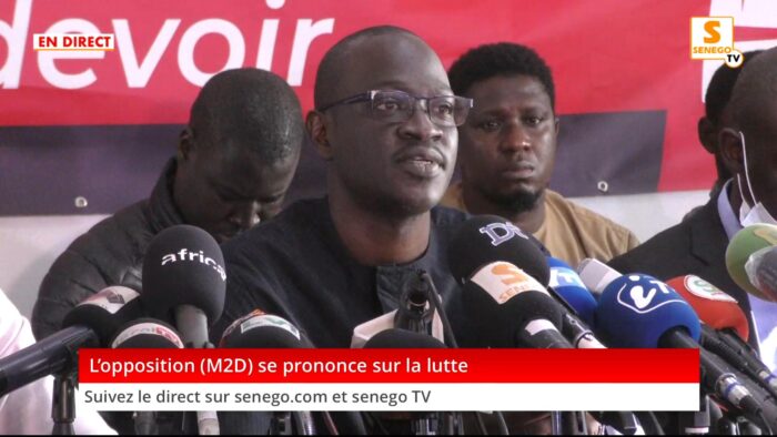 Revivez la conférence de presse du mouvement M2D sur la suite de leurs manifestations (Senego-TV)