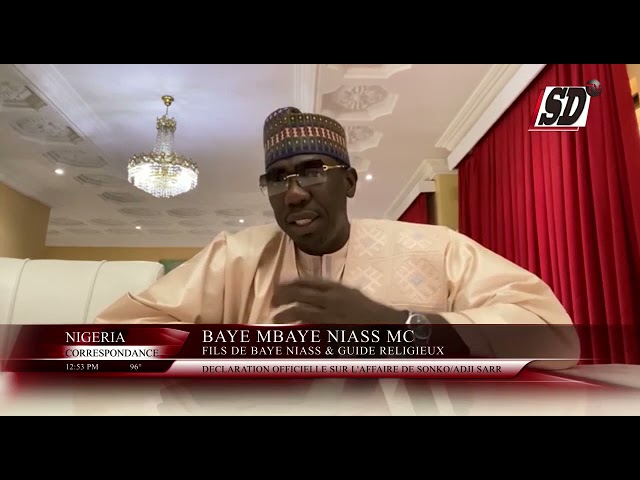 Réaction de Baye Mbaye Niass Mc, fils de Baye Niass : « Adji Sarr, Talibé Baye La Ak Lou Meuna Khéw »