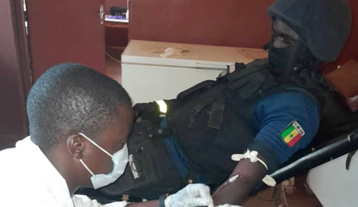 Centrafrique : Une femme et son bébé sauvés par un Casque bleu sénégalais