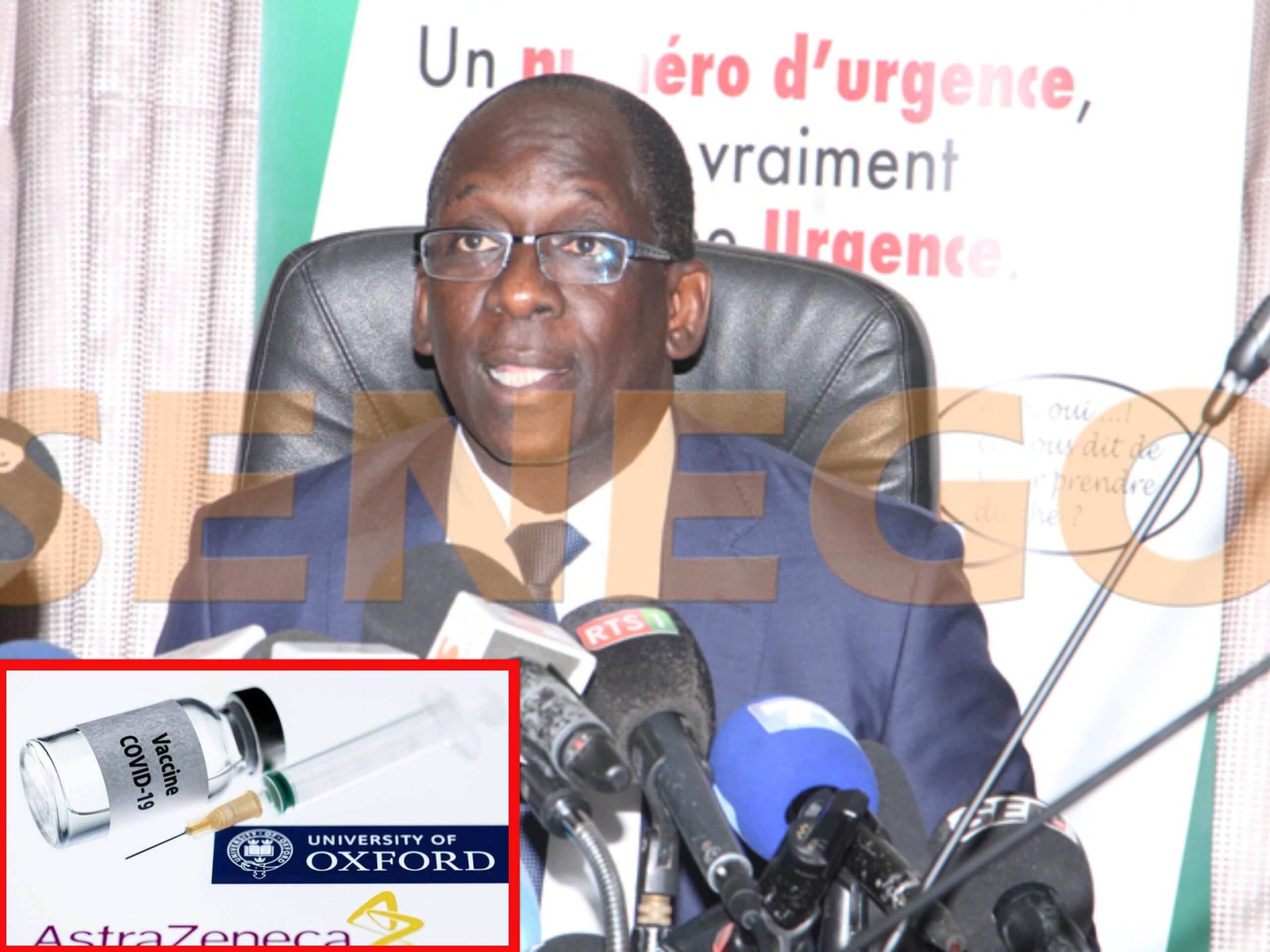 Vaccin d’AstraZeneca : Les précisions et assurances de Abdoulaye Diouf Sarr