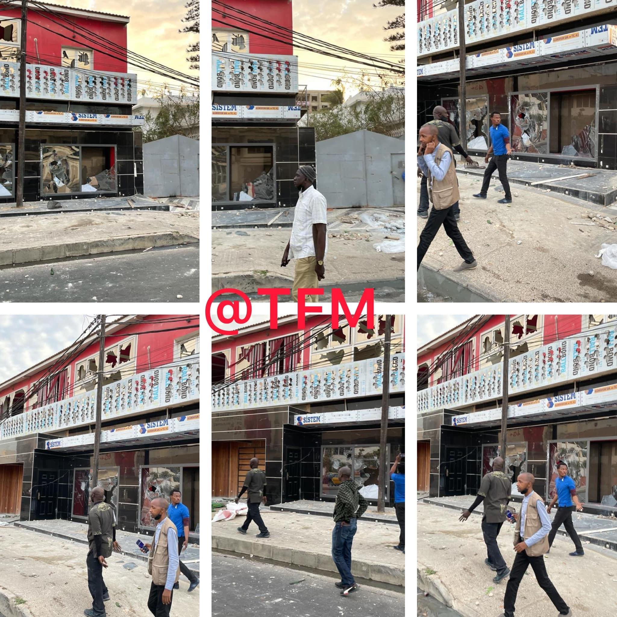Manifestations au Sénégal : La réaction de GFM dont leurs sièges sont caillassés un peu partout !