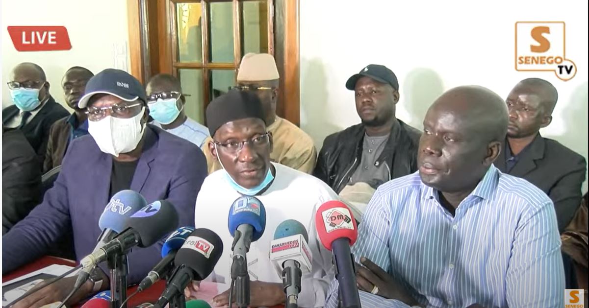 Soutien à Ousmane Sonko : Le Frn en ordre de bataille face à Macky Sall. Revivez notre direct