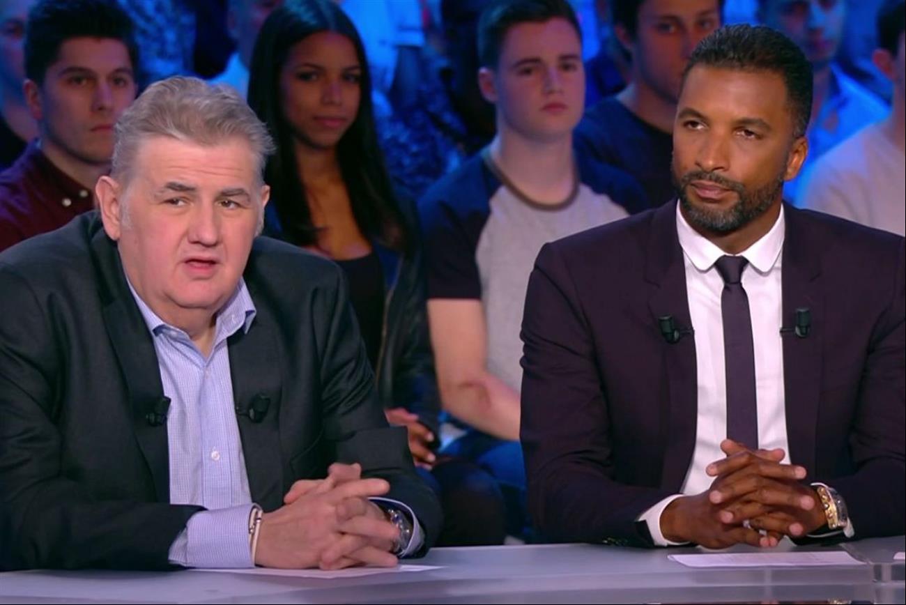 Altercation entre Pierre Ménès et Habib Beye