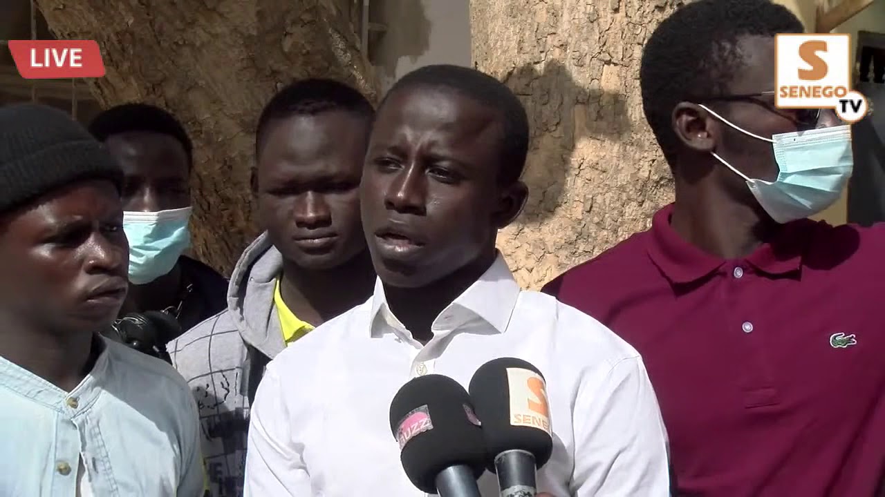 Arrestation à l&rsquo;Ucad : Les élèves et étudiants de Koumpentoum dénoncent (Senego TV)