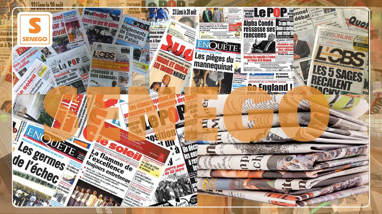Revue Presse : Macky s'aligne aux manifs, ses décisions à la Une