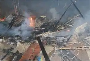 Manifestations : La mairie de Médina Wandifa incendiée