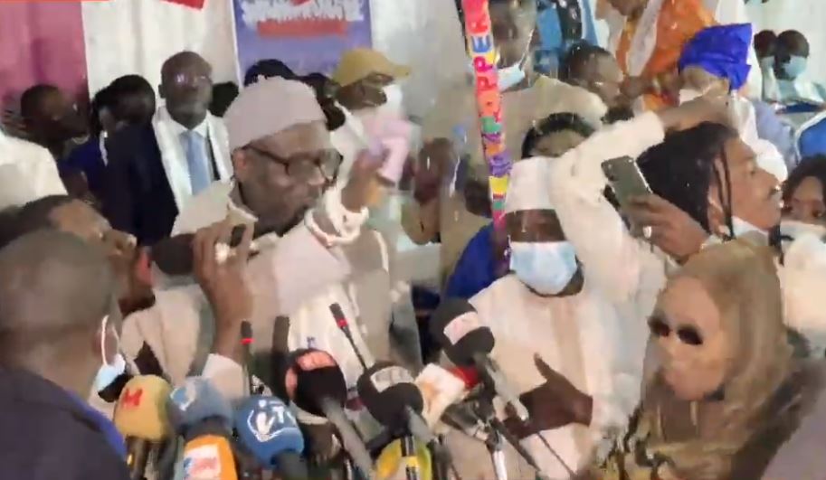 Inauguration complexe NGB : »Se remobiliser pour rester en Ligue 1″, Djibril Wade-(vidéo)