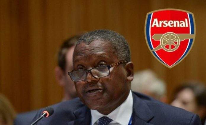 Super League européenne : Campbell veut que Dangote achète Arsenal