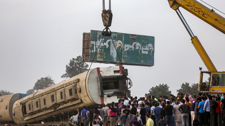 Egypte : Au moins 11 morts et près de 100 blessés dans un accident de train