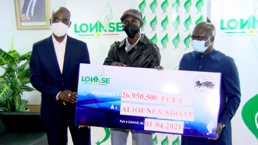 PMU – Lonase: Alioune Niang Ndiaye remporte la cagnotte de 26 millions (Senego-TV)