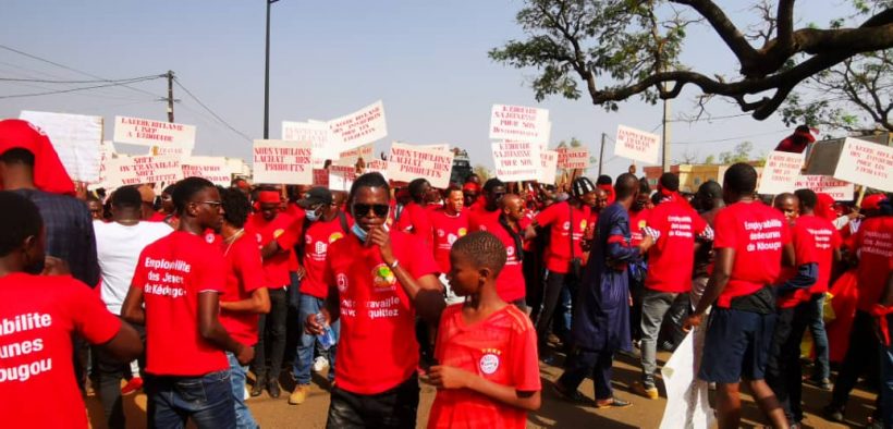 Kédougou: Marche pacifique des jeunes pour réclamer des emplois au sein des sociétés minières
