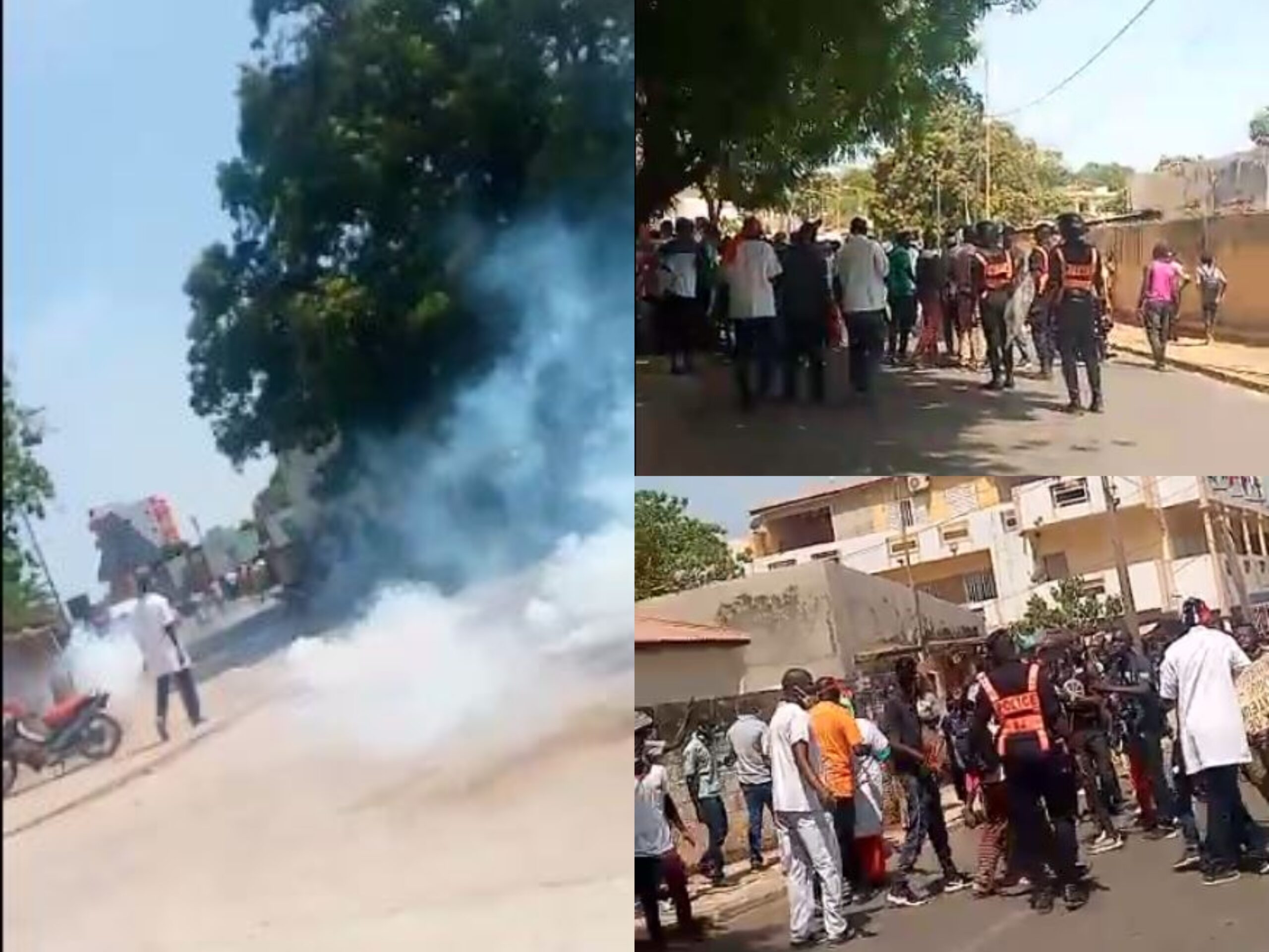 Direct – Kolda : La marche pour l’hôpital régional dispersée à coups de lacrymos (Vidéo)