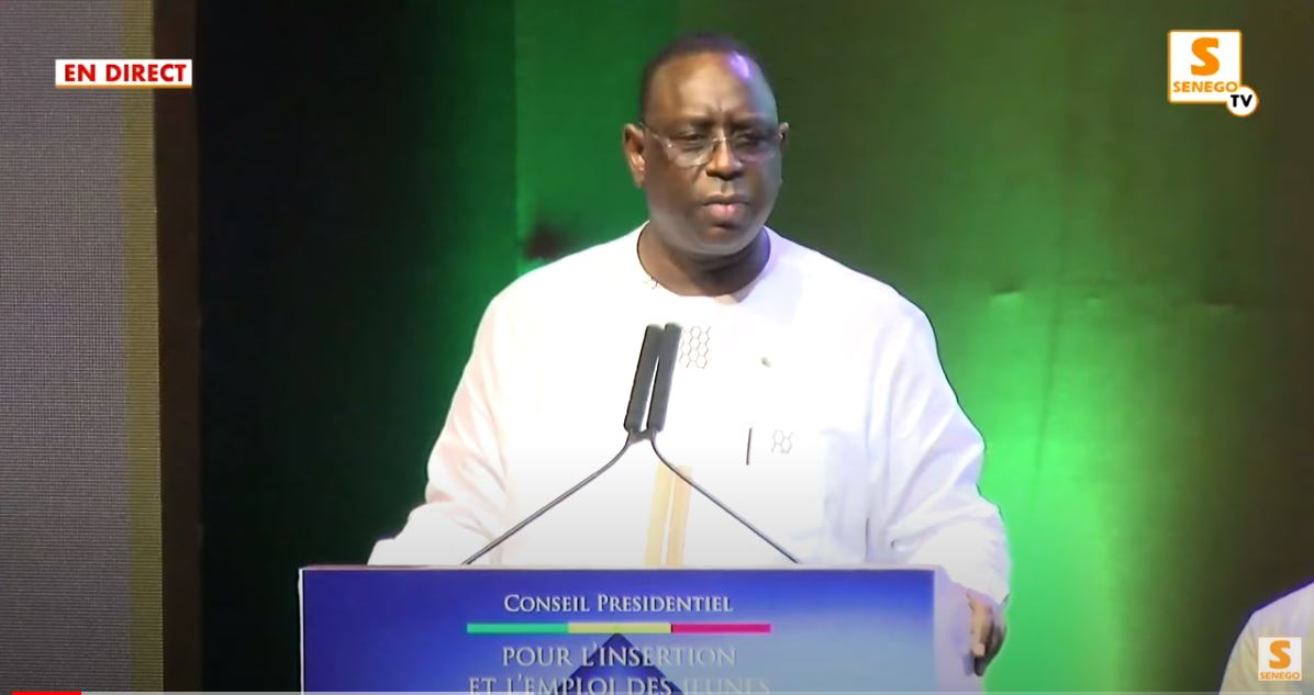 Conseil Présidentiel sur l’emploi : Ces sages paroles du « patriarche Macky Sall » à ses « Jeunes »