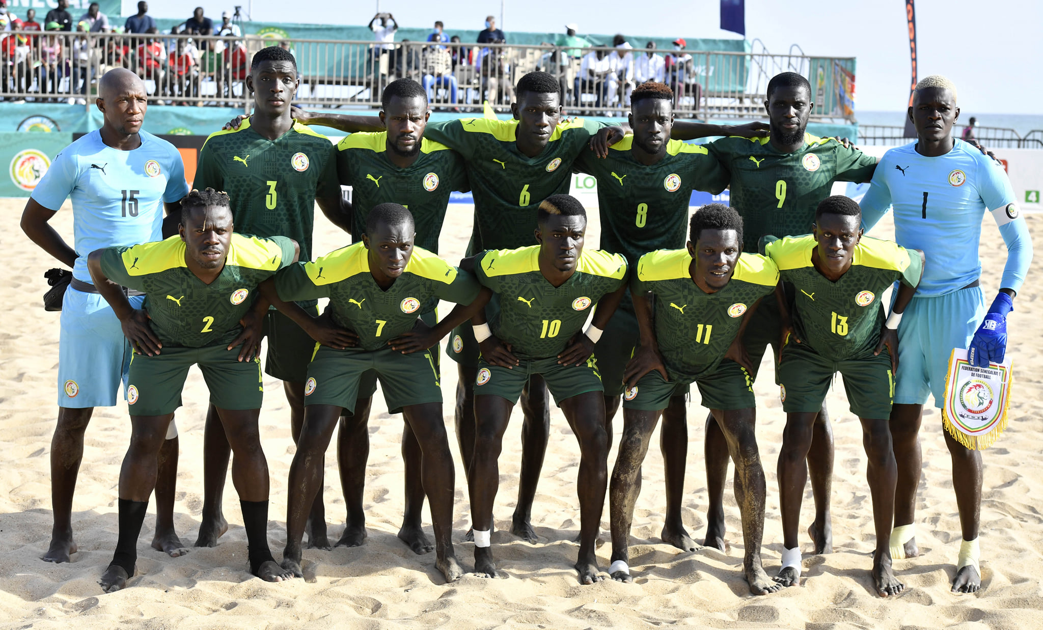 Can Beach Soccer: Sénégal – Maroc et Mozambique – Ouganda pour les demi-finales