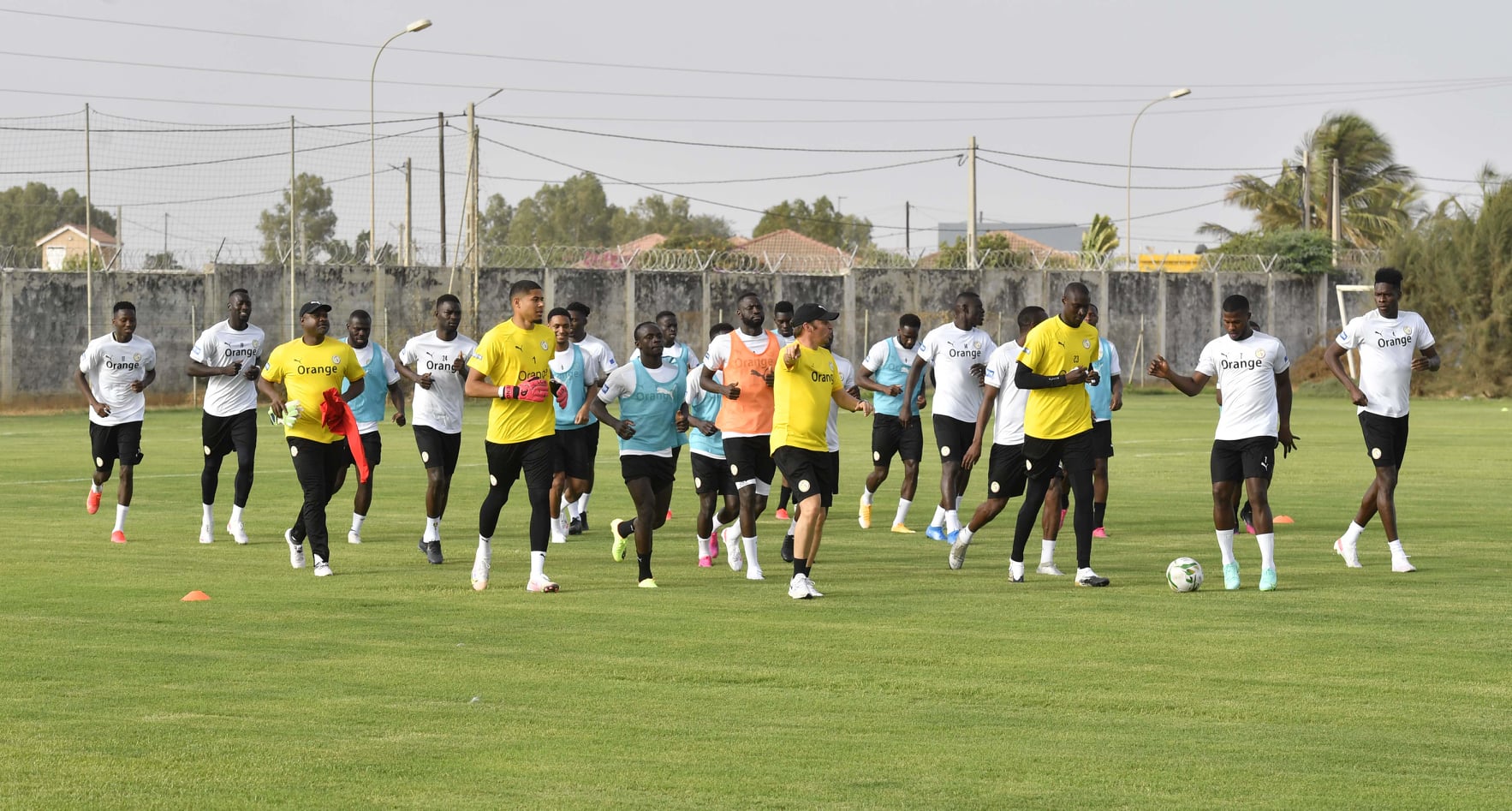 Matchs amicaux: Première séance d’entraînement des « Lions de la Teranga » à Saly (Photos)