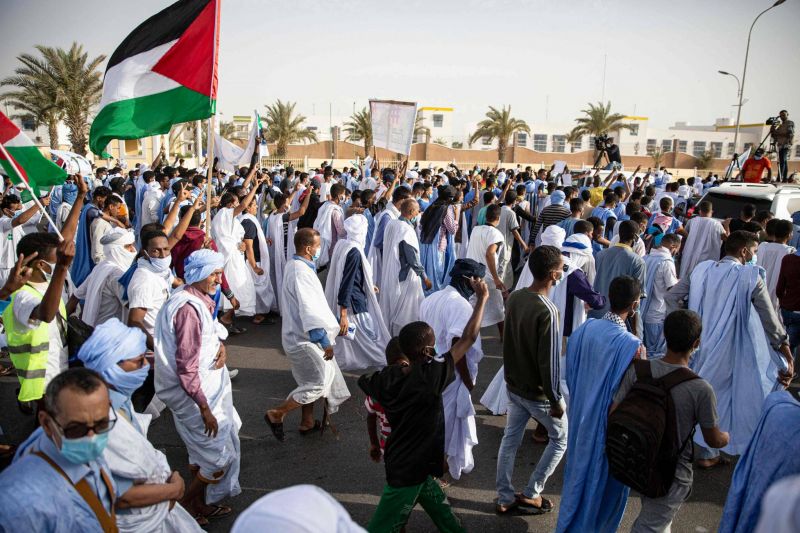 Nouakchott : Des milliers de manifestants dans les rues en soutien aux Palestiniens (vidéo)