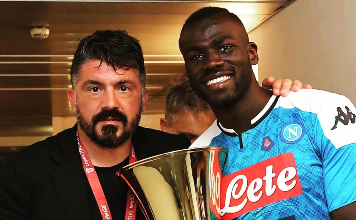 Naples: Les adieux touchants de Kalidou Koulibaly à Gattuso