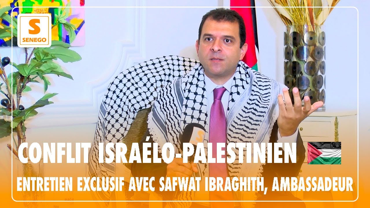 Safwat Ibraghith, Palestine : « Notre destin c’est la lutte et on ne compte que sur Dieu » (Senego-TV)