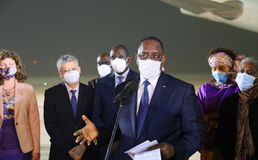 Nouvelles doses vaccin Sinopharm : Macky Sall apprécie le soutien de la Chine