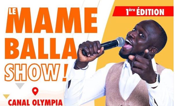 Premier spectacle 100% comédie : Mame Balla Mbow à l’assaut du Canal Olympia