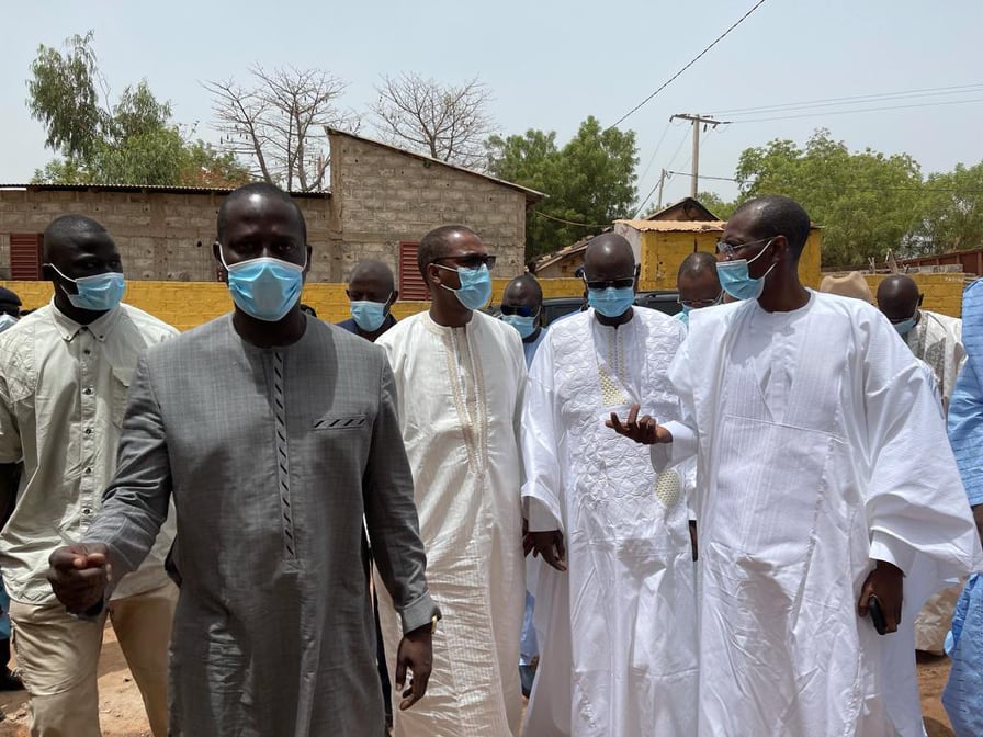 Suite au décès de sa mère, Mame Boye Diao reçoit une délégation du Président Macky Sall (Photos)