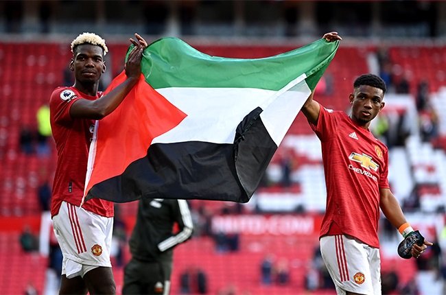 Premier League : Paul Pogba et Amad Diallo soutiennent la Palestine