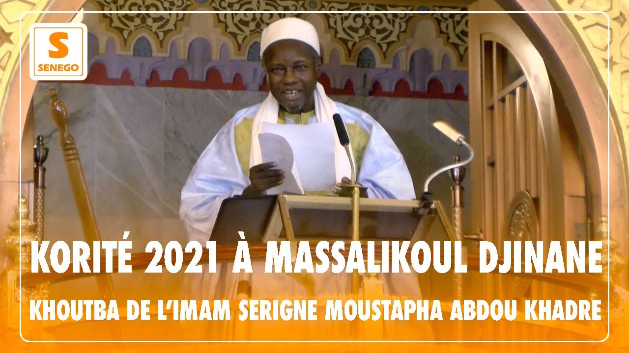 Korite 2021 à Massalikoul Djinane : Le sermon de Serigne Moustapha Abdou Khadre…(Senego Tv)