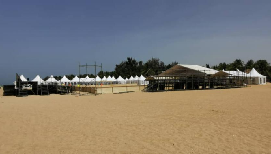 Beach Soccer – Saly : Un stade de 1000 places prêt à accueillir la Can