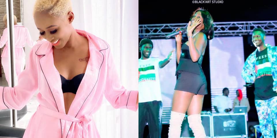 (07 photos ) : Queen Biz fait rosir le pyjama, les Mbourois matent son short
