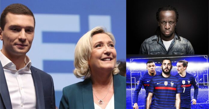 Youssoupha choisi pour chanter l’hymne des Bleus : Le parti de Marine Le Pen en colère (Vidéo)