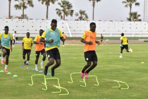 Sénégal vs Zambie : Deuxième séance d’entraînement des Lions à Thiès (Photos)