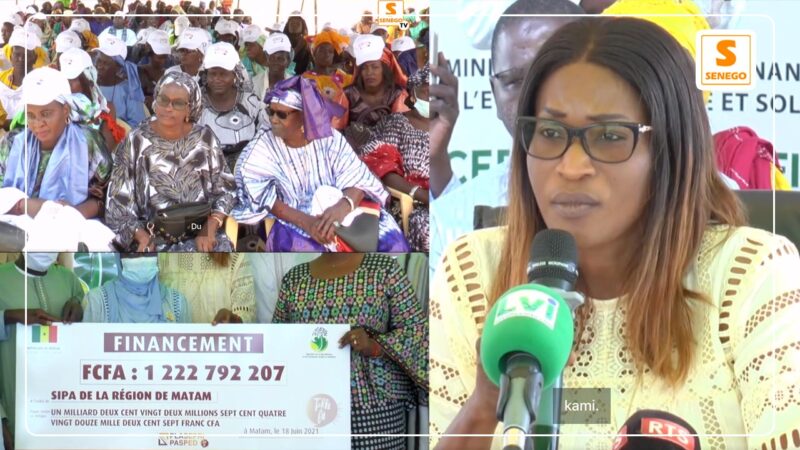 Remise de financement : A Matam Zahra Iyane Thiam requinque SIPA ET MEC BAMTARE (Senego-TV)