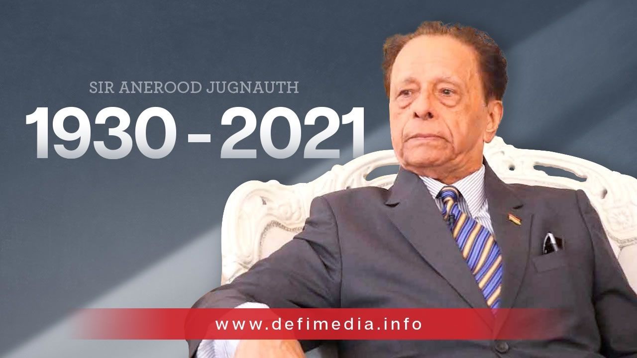 Île Maurice : Décès de l’ancien président Sir Aneerood Jugnauth