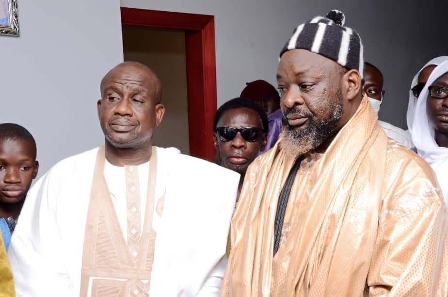 Le marabout de Sonko, Serigne Abdou Mbacké chez le député Mberry Sylla (photos)