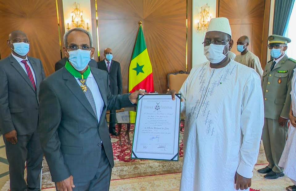 En Fin de mission au Sénégal, les ambassadeurs de Mauritanie et d’Israël décorés (Photos)