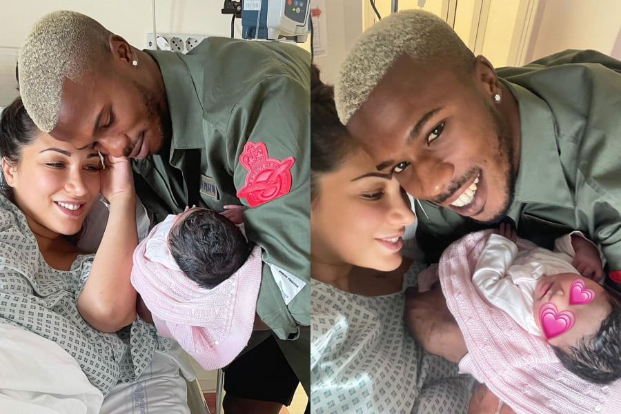 Carnet rose : La copine de Keita Baldé accouche de son 2e enfant nommée Isabel.