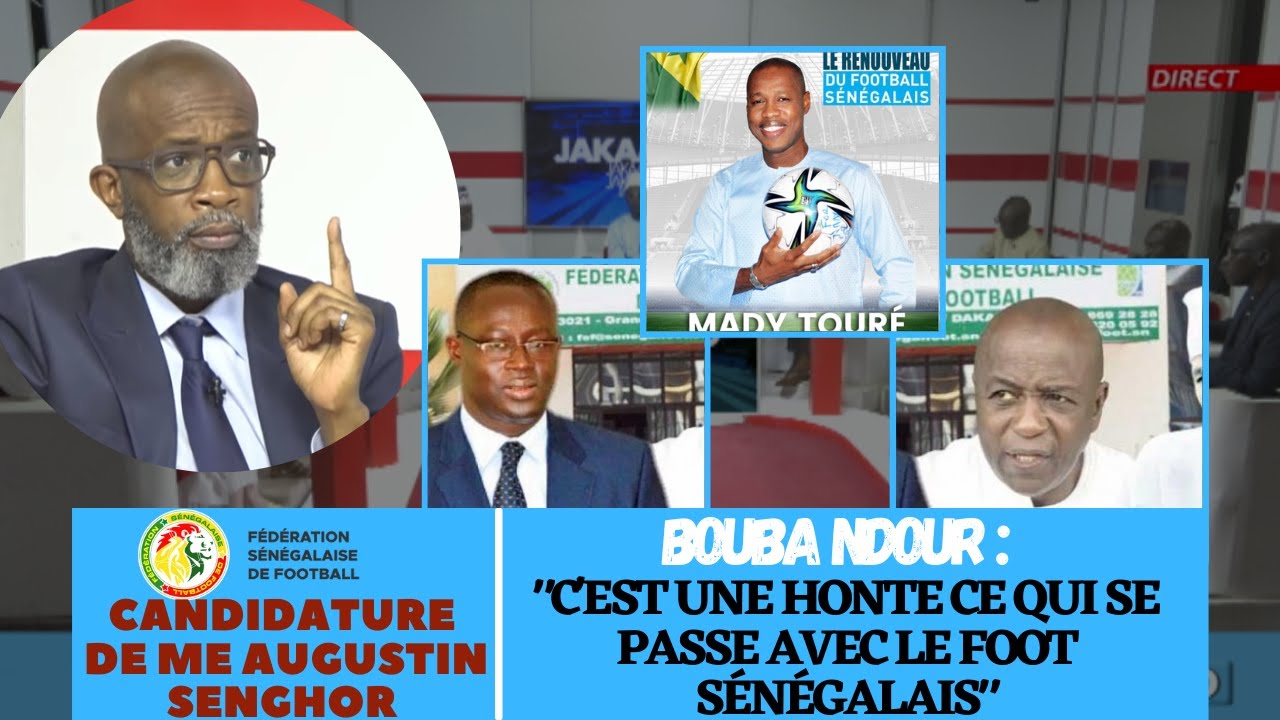 Bouba Ndour : « C’est une honte ce qui se passe avec le foot sénégalais »