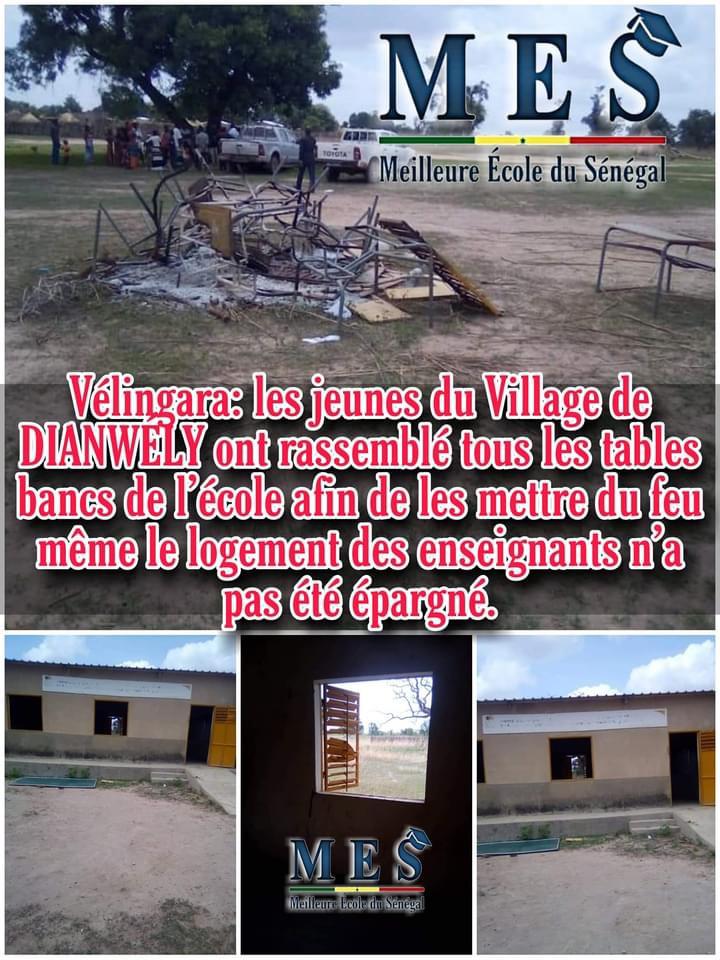 Némataba : Encore une école saccagée par des élèves…