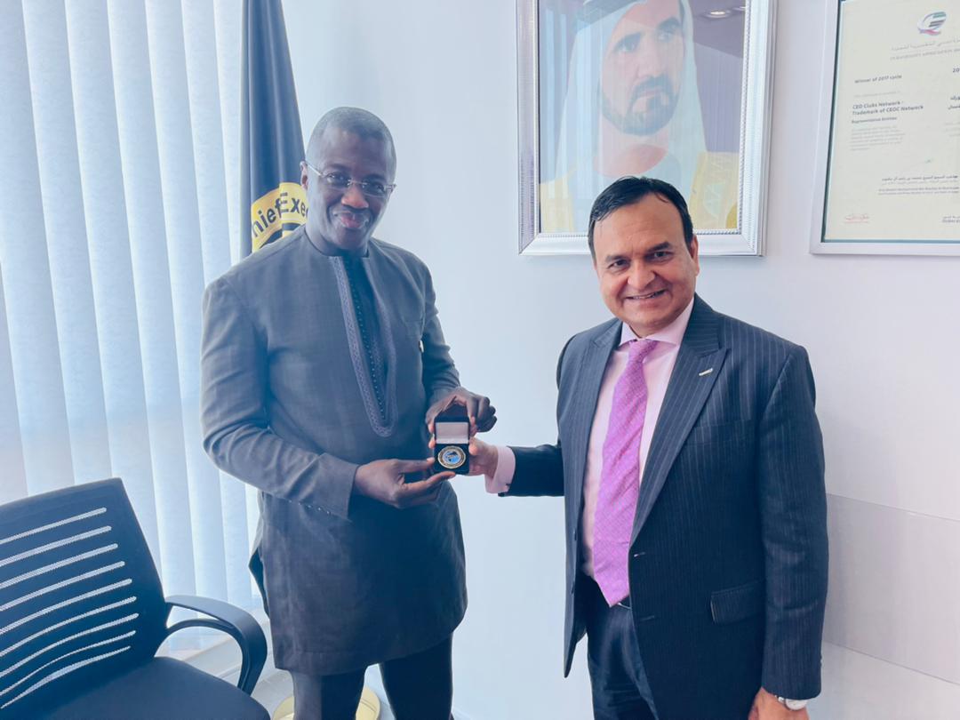 Expo Dubaï 2020 : Rencontre entre le Dr Malick Diop et Dr Tariq Ahmed Nizami (Photos)