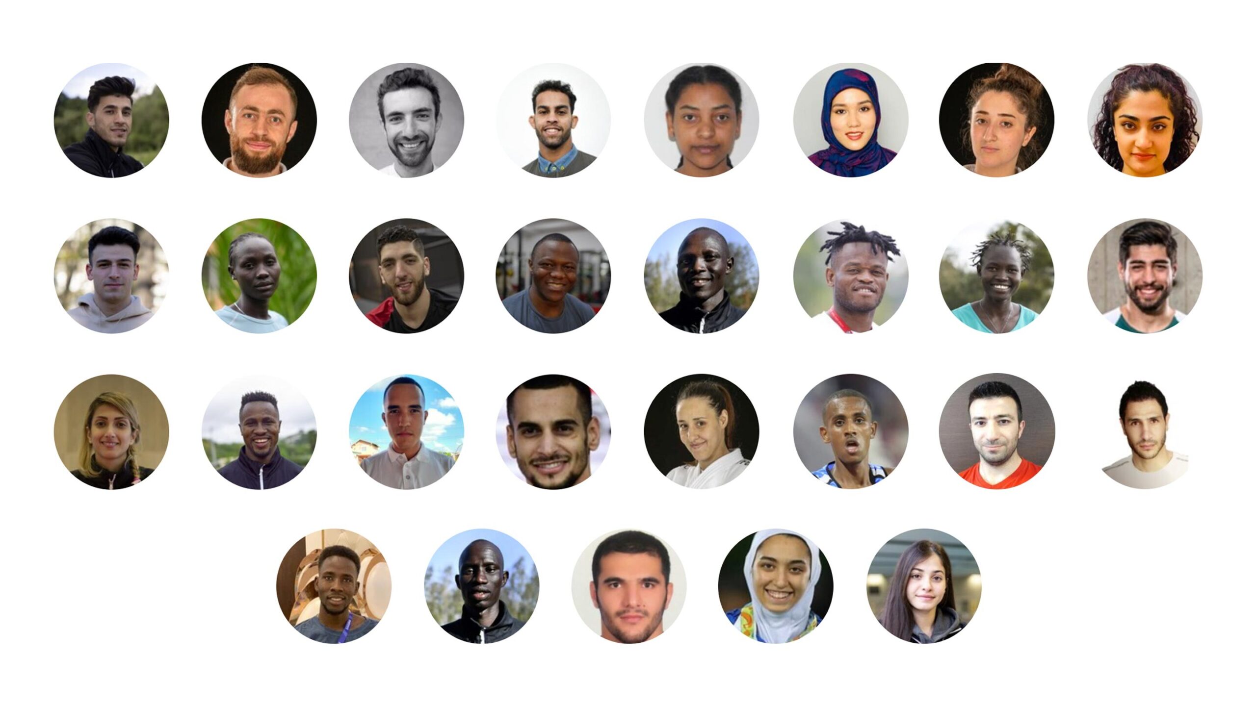 Doha, Qatar : L’équipe des réfugiés se prépare pour les JO