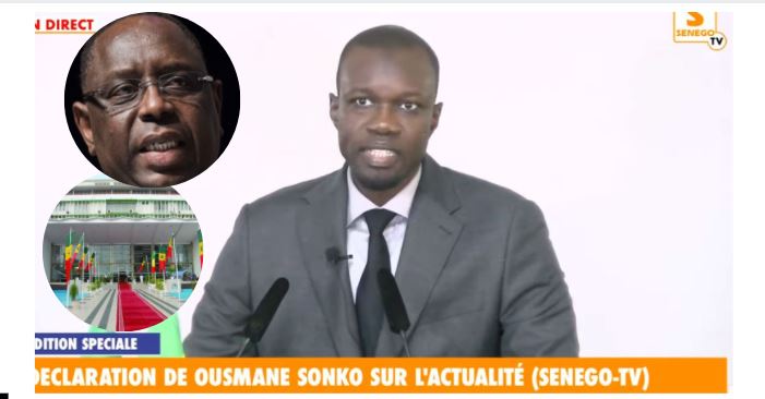 Ousmane Sonko : « La loi sur le terrorisme a été copiée de la Grande-Bretagne… »