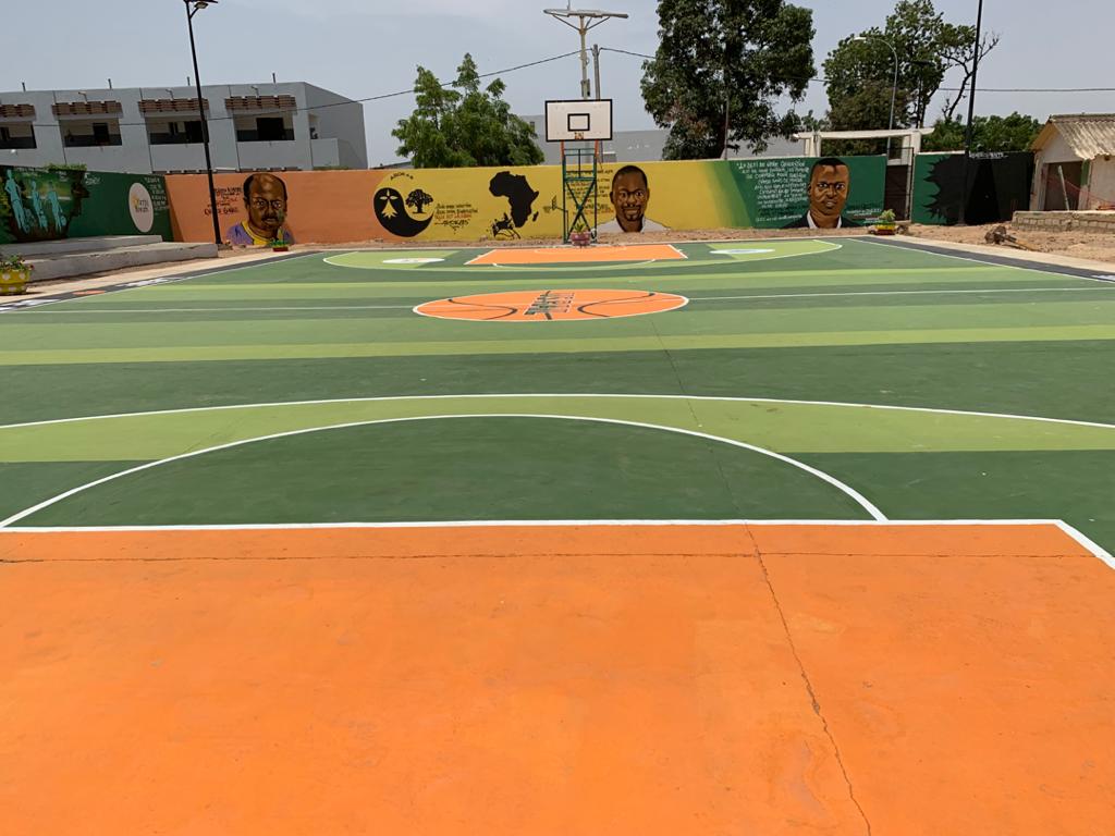 Thiès – Basket: Le nouveau visage du terrain de Rail rénové par l’ancien Lion Kebir Pène